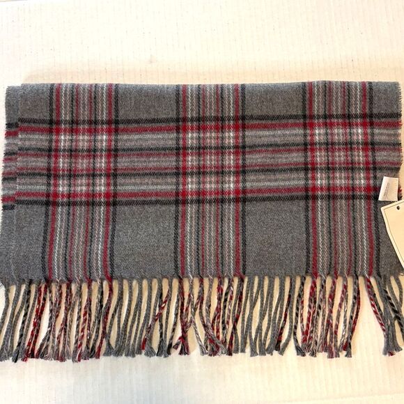NWT CCShmink men’s plaid scarf - Picture 4 of 4